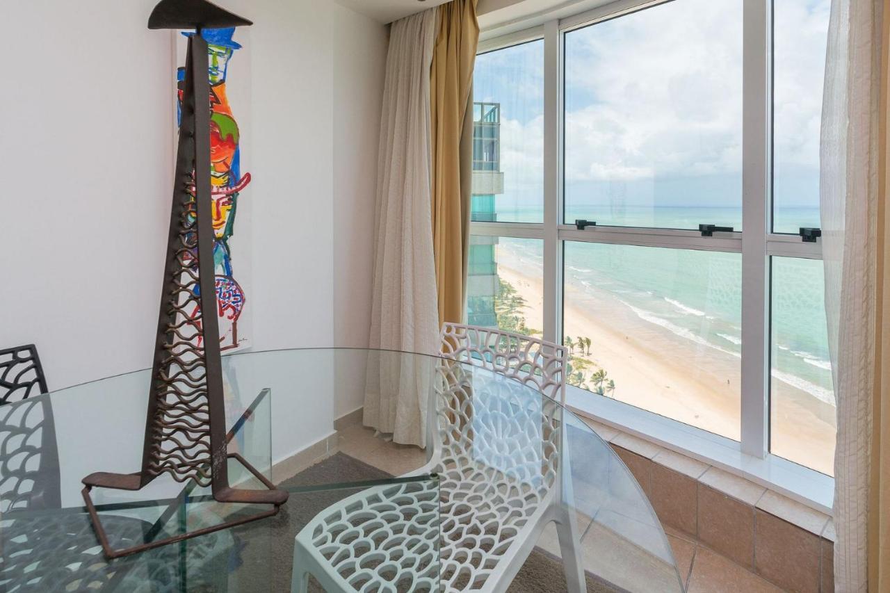Excelente Flat Beira Mar Da De Boa Viagem Rad2704 *